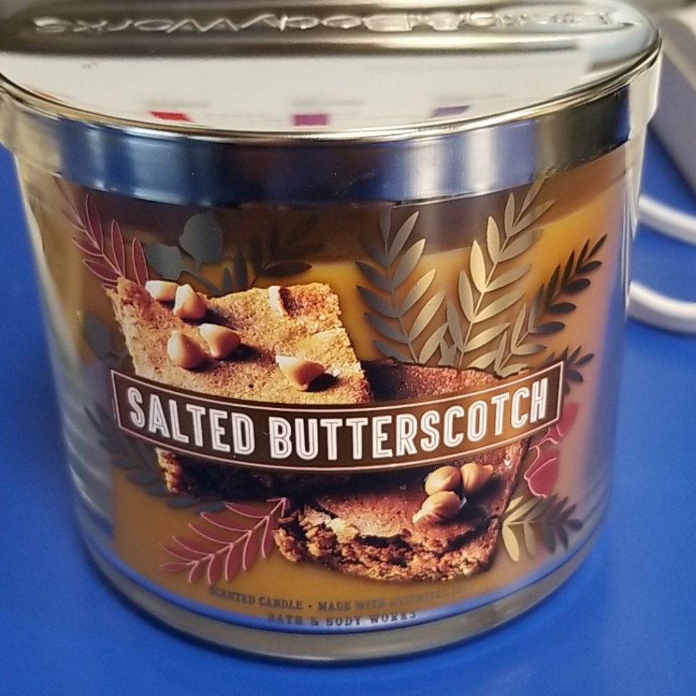 Salted Butterscotch 3 wick candle